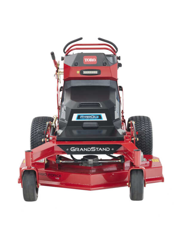 Toro Grandstand 122cm 48″ Battery Stand-On Rotary Lawn Mower – JDS